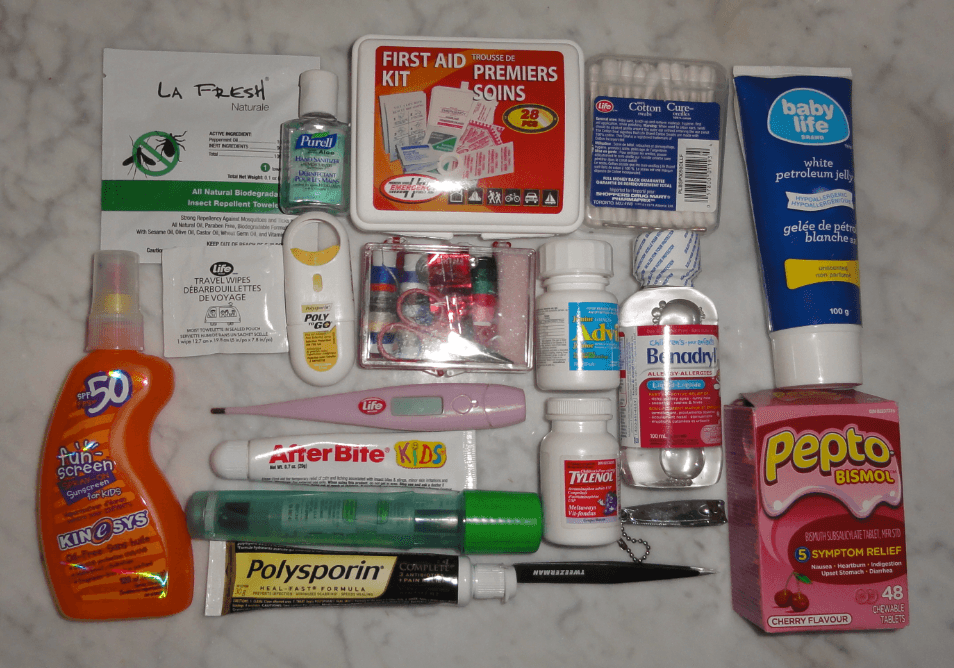 First Aid Travel Kit