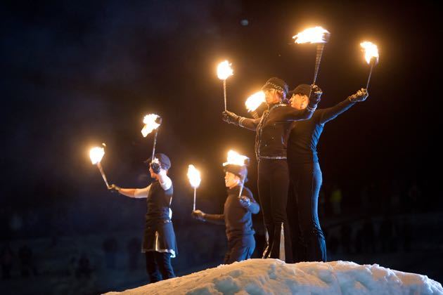 Fire and Ice Show Whistler Whistler for Kids